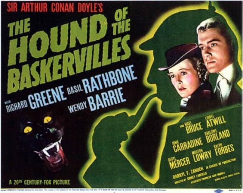 Wendy Barrie and Richard Greene in The Hound of the Baskervilles (1939)