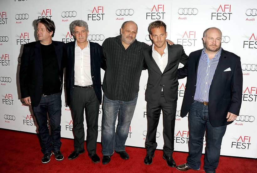 Stephen Dorff, Cyril Morin, Eran Riklis, Frederick A. Ritzenberg, and Gareth Unwin at an event for Zaytoun (2012)