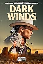 Zahn McClarnon, Kiowa Gordon, and Jessica Matten in Dark Winds (2022)