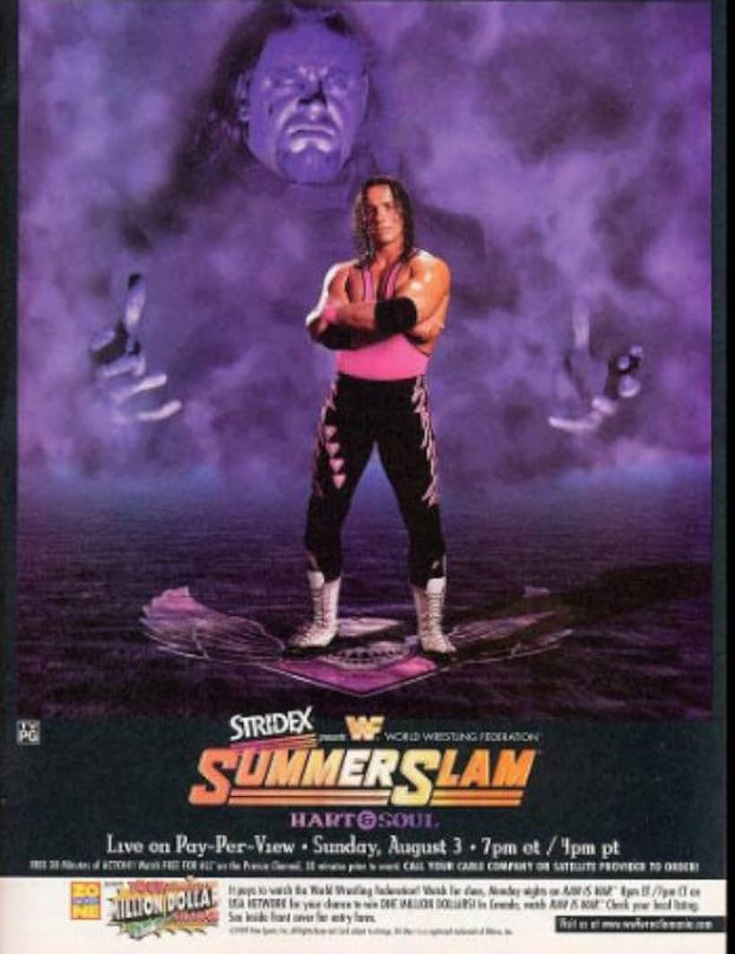 Mark Calaway and Bret Hart in Summerslam (1997)