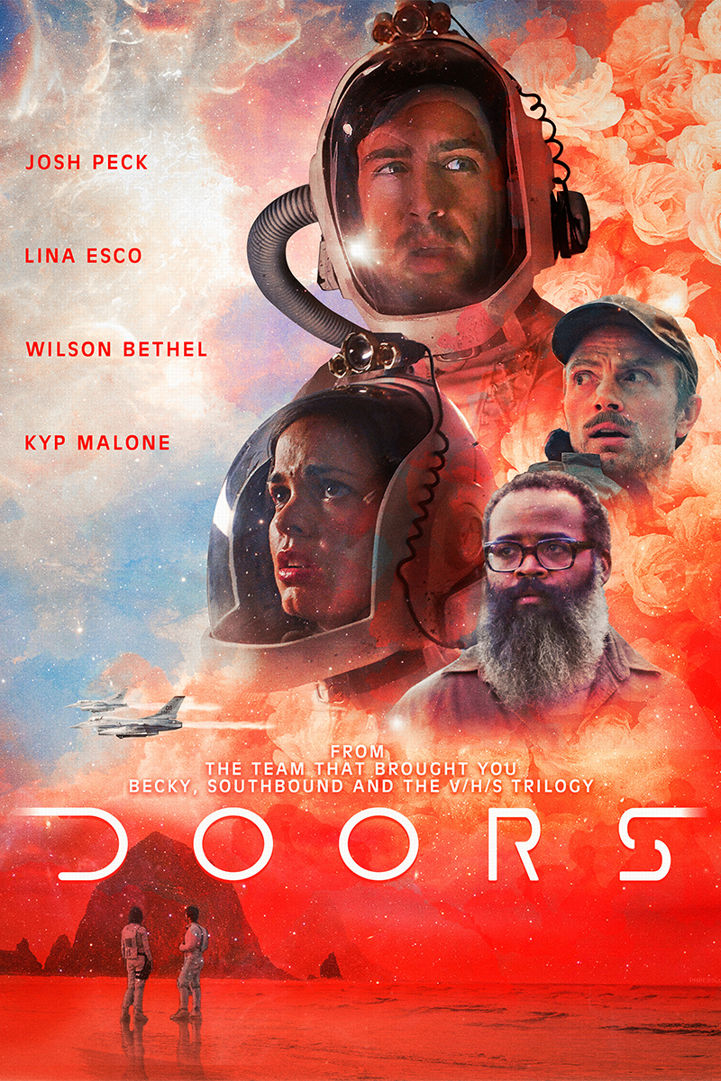 Josh Peck, Wilson Bethel, Kyp Malone, and Lina Esco in Doors (2021)