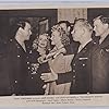 Louis Hayward, William Moss, William Murphy, Penny Singleton, and Marie Wilson in Young Widow (1946)