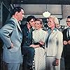 Elvis Presley, Wendell Corey, Dolores Hart, and Lizabeth Scott in Loving You (1957)