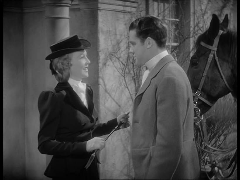 Wendy Barrie and Richard Greene in The Hound of the Baskervilles (1939)