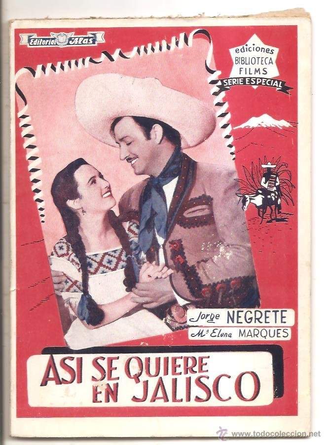 María Elena Marqués and Jorge Negrete in Love in Jalisco (1942)