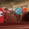 David Warner, Sandra Dickinson, Dan Russell, Fergus Craig, Jacob Hopkins, and Terrell Ransom Jr. in The Amazing World of Gumball (2011)