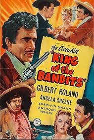 Angela Greene, Chris-Pin Martin, and Gilbert Roland in King of the Bandits (1947)