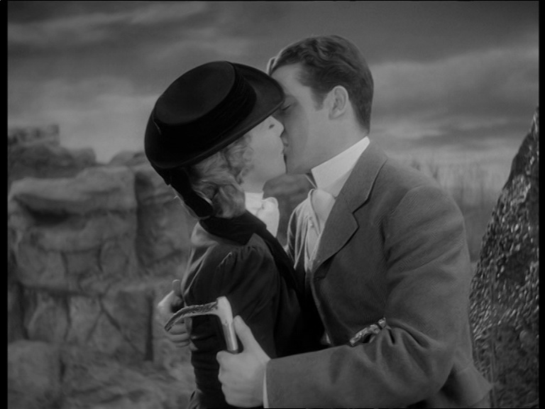 Wendy Barrie and Richard Greene in The Hound of the Baskervilles (1939)