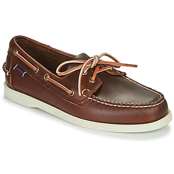 Schoenen Heren Bootschoenen Sebago PORTLAND WAXED Brown