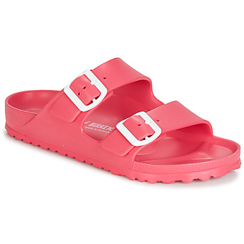 Schoenen Dames Leren slippers Birkenstock ARIZONA EVA Roze