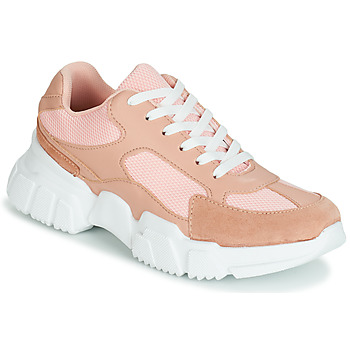 Schoenen Dames Lage sneakers Yurban JILIBELLE Roze