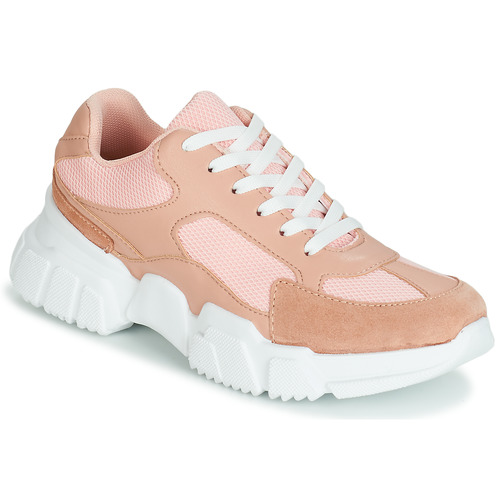 Schoenen Dames Lage sneakers Yurban JILIBELLE Roze