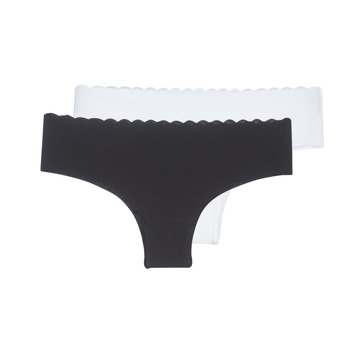 Ondergoed Dames Boxers DIM BODY TOUCH X2 Zwart / Wit