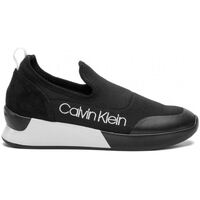 Schoenen Dames Sneakers Calvin Klein Jeans QUE Zwart