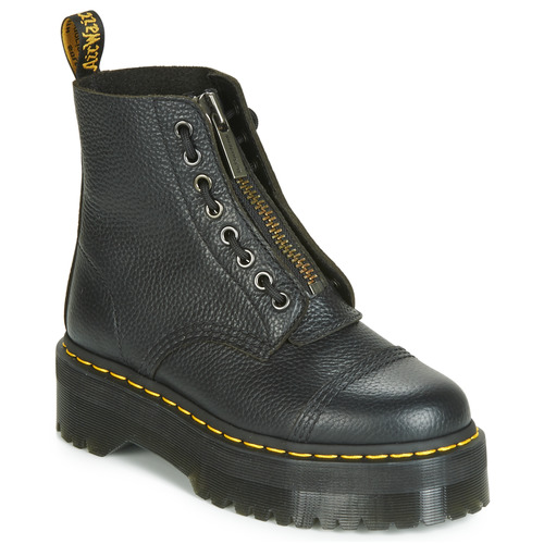 Schoenen Dames Laarzen Dr. Martens SINCLAIR AUNT SALLY Zwart