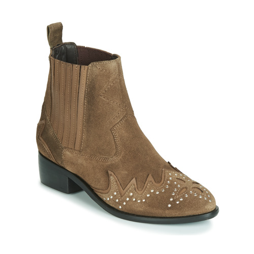 Schoenen Dames Laarzen Pepe jeans CHISWICK LESSY Brown