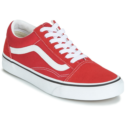 Schoenen Lage sneakers Vans OLD SKOOL Rood