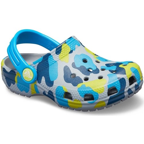 Schoenen Meisjes Sandalen / Open schoenen Crocs CLASSIC SEASONAL GRPHC CLG Grijs