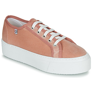 Schoenen Dames Lage sneakers Yurban SUPERTELA Roze