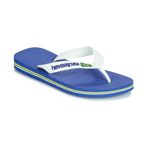 Schoenen Kinderen Slippers Havaianas BRASIL LOGO Marine