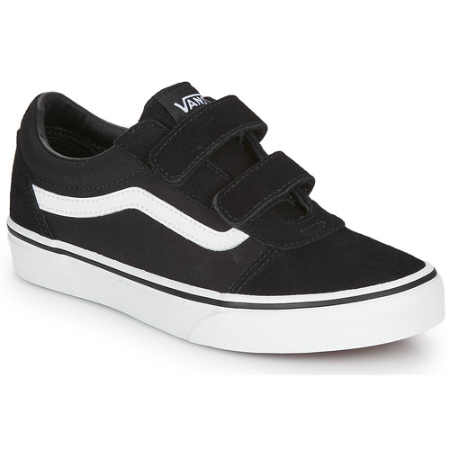 Schoenen Kinderen Lage sneakers Vans WARD VELCRO Zwart