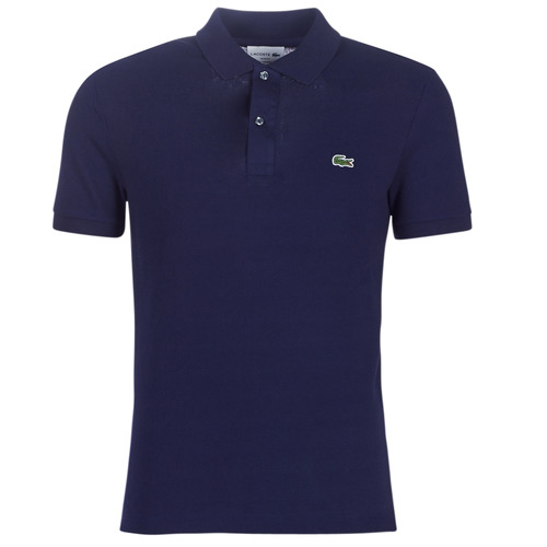 Textiel Heren Polo's korte mouwen Lacoste PH4012 SLIM Marine