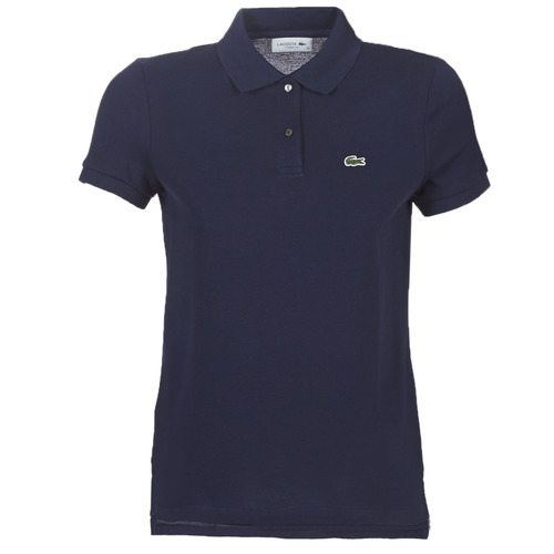 Textiel Dames Polo's korte mouwen Lacoste PF7839 Marine