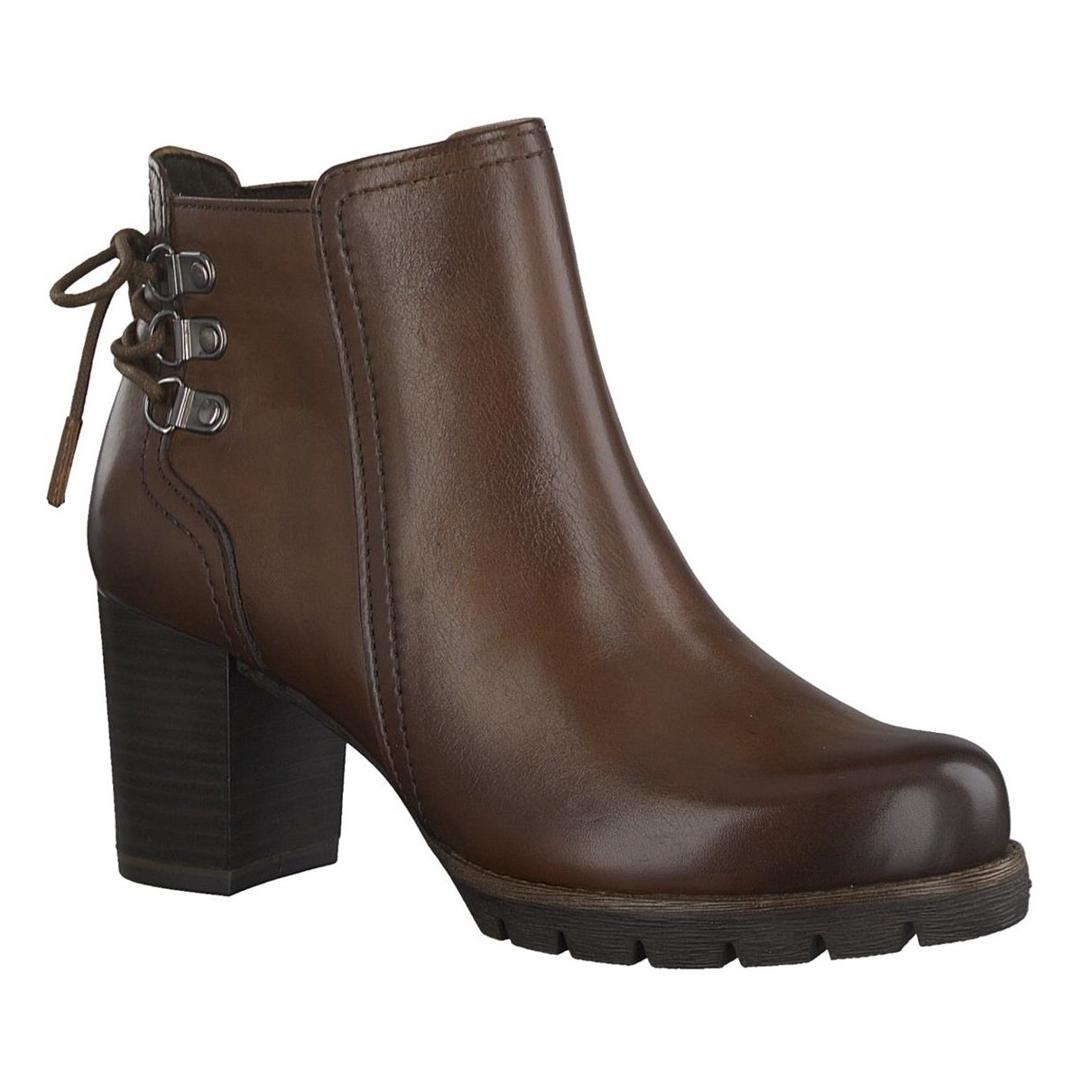 Schoenen Dames Enkellaarzen Marco Tozzi 25432 Brown