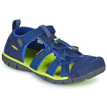 Schoenen Kinderen Outdoorsandalen Keen SEACAMP II CNX Blauw / Groen