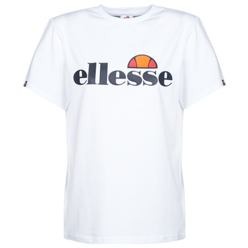 Textiel Dames T-shirts korte mouwen Ellesse ALBANY Wit