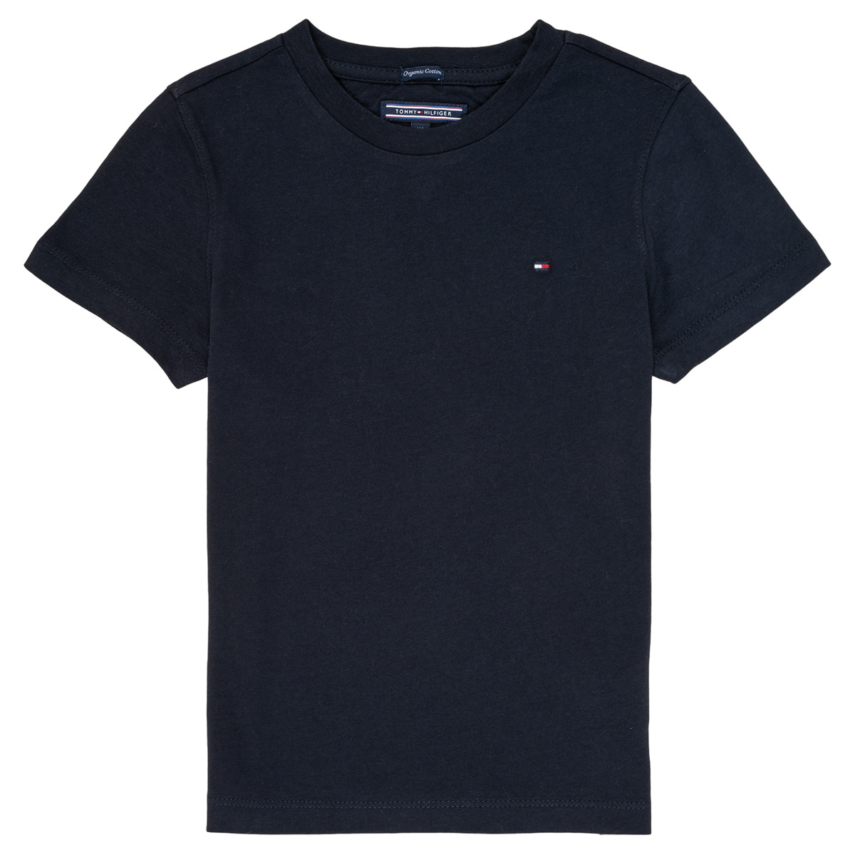 Textiel Jongens T-shirts korte mouwen Tommy Hilfiger KB0KB04140 Marine