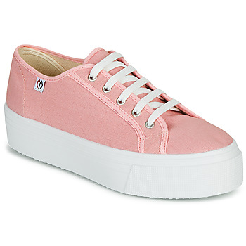 Schoenen Dames Lage sneakers Yurban SUPERTELA Roze