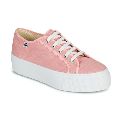 Schoenen Dames Lage sneakers Yurban SUPERTELA Roze