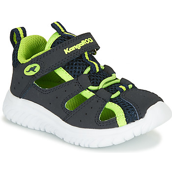 Schoenen Jongens Outdoorsandalen Kangaroos KI-ROCK LITE EV Blauw / Geel