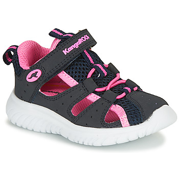 Schoenen Meisjes Outdoorsandalen Kangaroos KI-ROCK LITE EV Blauw / Roze