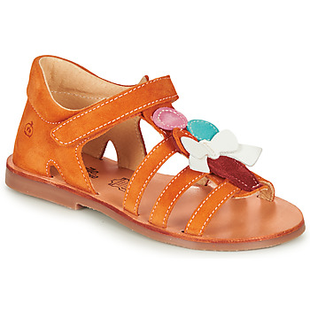 Schoenen Meisjes Sandalen / Open schoenen Citrouille et Compagnie MIETTE Orange