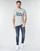 Textiel Heren Skinny Jeans Jack & Jones JJILIAM Blauw / Donker