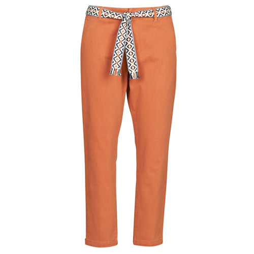 Textiel Dames Chino's Vero Moda VMSVEA Brique