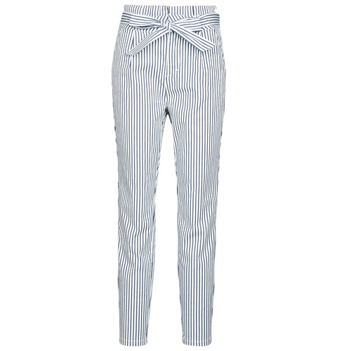 Textiel Dames Chino's Vero Moda VMEVA Wit / Grijs