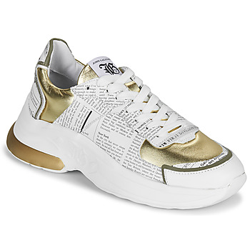 Schoenen Dames Lage sneakers John Galliano 3646 Wit / Goud