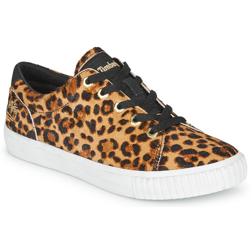 Schoenen Dames Lage sneakers Timberland SKYLA BAY LEATHER OXFORD Leopard