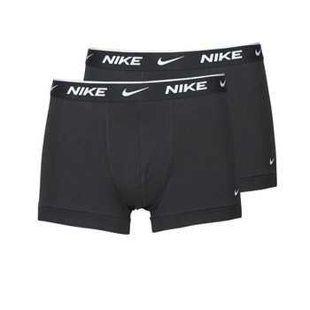 Ondergoed Heren Boxershorts Nike EVERYDAY COTTON STRETCH X2 Zwart / Zwart