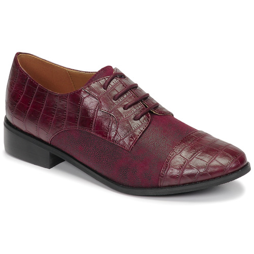 Schoenen Dames Derby Moony Mood NOULESSE Bordeaux