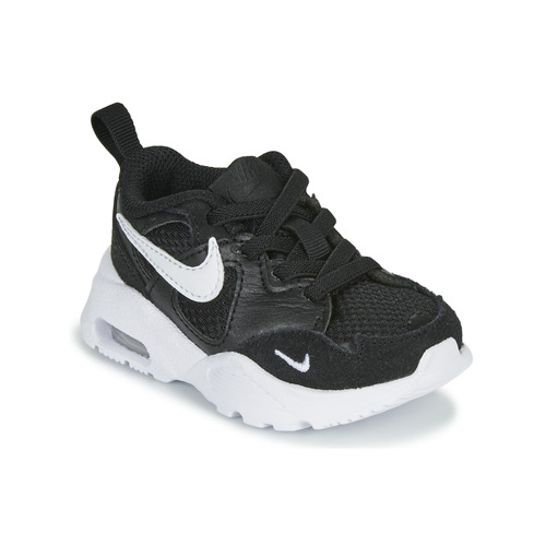 Schoenen Kinderen Lage sneakers Nike AIR MAX FUSION TD Zwart / Wit