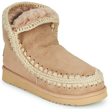 Schoenen Dames Laarzen Mou ESKIMO 18 Beige