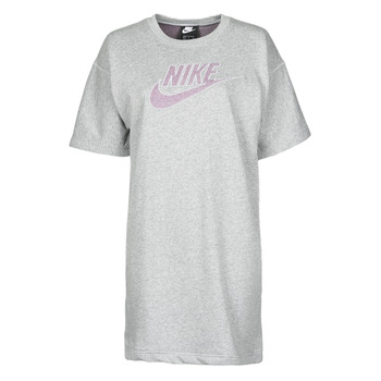 Textiel Dames Korte jurken Nike W NSW DRESS FT M2Z Grijs