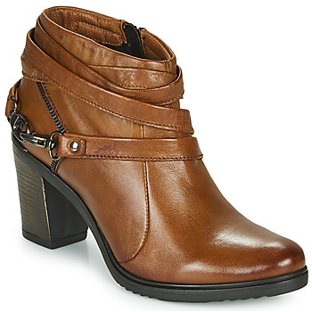 Schoenen Dames Low boots Dream in Green NEGUS  camel