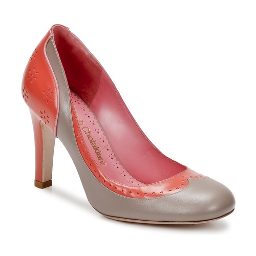 Schoenen Dames pumps Sarah Chofakian LAUTREC Klei / Zalm