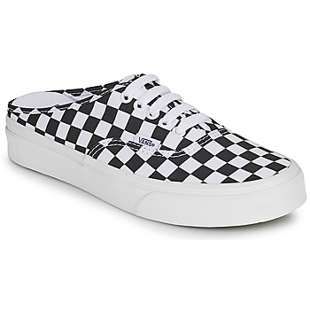 Schoenen Leren slippers Vans AUTHENTIC MULE Zwart / Wit