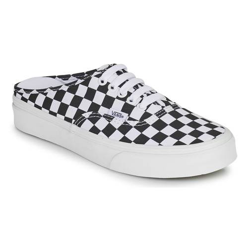 Schoenen Leren slippers Vans AUTHENTIC MULE Zwart / Wit